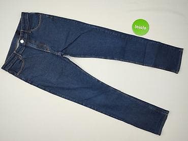 high skinny jeans: Spodnie jeansowe, H&M, 16 lat, 170, stan - Idealny — 2