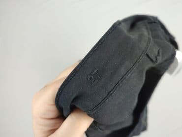 czarne spodnie z białą nitką: Jeansy damskie, rozmiar S — 6