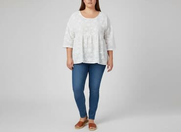 koszulka damska z haftem parzenica: Women's blouse, size 3XL — 1