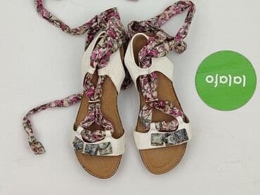 sandały koturna ccc: Sandals for women, size 36 — 2