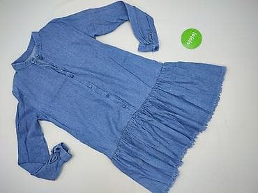 kurtka jeans: Sukienka damska, rozmiar M — 2