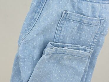 kurtka lakierowana z futerkiem: Spodnie jeansowe, Little kids, 8 lat, 128, stan - Bardzo dobry — 6