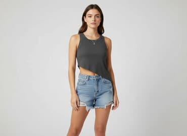 bluzki prazkowane: Top damski, rozmiar S — 6