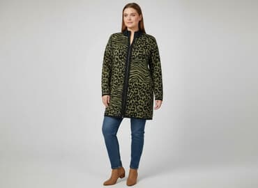 sukienka w panterkę, mohito: BPC Selection, Kardigan damski, rozmiar XL — 7