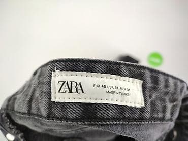 stradivarius cargo: Zara, Jeansy damskie, rozmiar M — 4