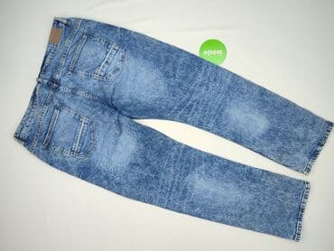 Spodnie: House of Denim, Jeansy dla mężczyzn, rozmiar L — 3