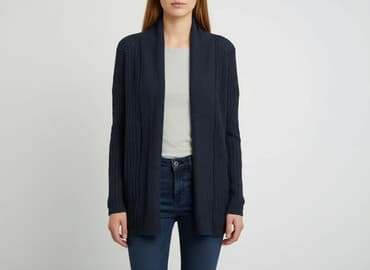 kurtka skórzana river island: River Island, Kardigan damski, rozmiar L — 9