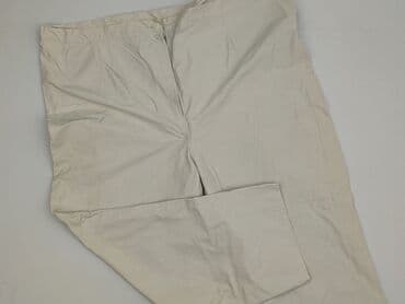 Material trousers for women, size 6XL (EU 52)