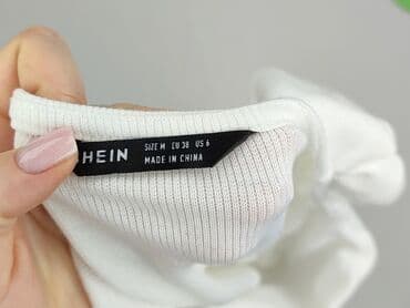 koszulka z długim rękawem w paski: Shein, Top damski, rozmiar M — 4