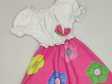 sukienki w geometryczne wzory: Dress, 1-3 months, 110-116 cm, condition - Very good — 1