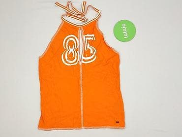 biale trampki tommy: Hilfiger Denim, Top damski, rozmiar L — 2