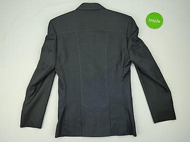 la mania garnitury: Marynarka męska The King – Moda Męska - Kolor: grafitowy/ciemnoszary — 3