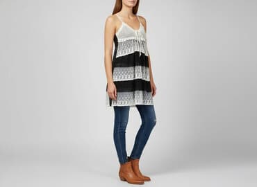 sukienka do chrztu na szydełku wzór: Sukienka damska, rozmiar S — 1