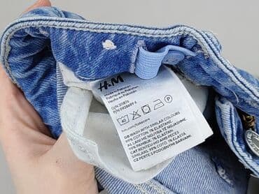 ciuchy dla 13 latki: Spodnie jeansowe, H&M, 10 lat, 140, stan - Bardzo dobry — 5