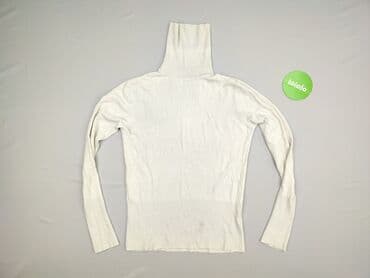 bluzki basic z dekoltem v: Golf damski, rozmiar S — 2