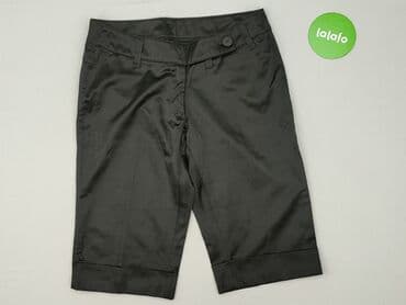 czerwone spodnie z lampasami: Spodnie 3/4 damskie, L — 2