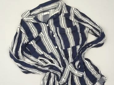 koszulka w niebieskie paski: Koszula damska, M — 1