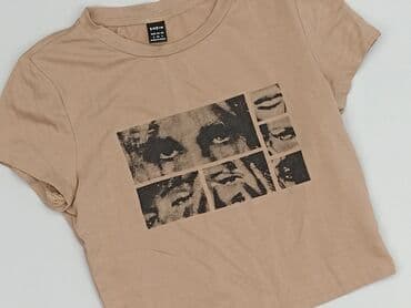 czarne t shirty z napisem: Shein, T-shirt damski, rozmiar S — 1
