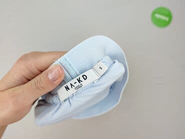 plisowane spódnice niebieska: NA-KD, Spódnica damska, rozmiar S — 4