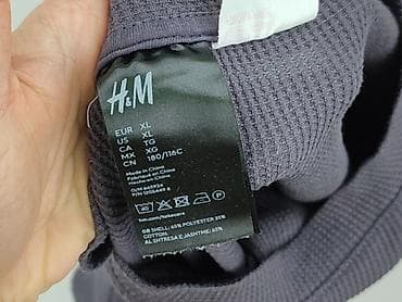 szara bluza: H&M, Bluzka damska, rozmiar XL — 4