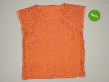 pomaranczowa koszula damska: Bluzka damska, 2XL — 2