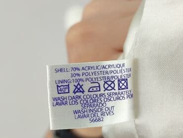 5 10 15 kurtki dla dziewczynek: Children's fur coat 5-6 years, Synthetic fabric, condition - Very good — 5