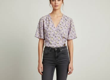 liliowa bluzki zara: Primark, Bluzka damska, rozmiar M — 7