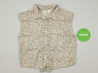 zara body biale: Blouse, H&M, 13 years, 152-158 cm, condition - Very good — 2