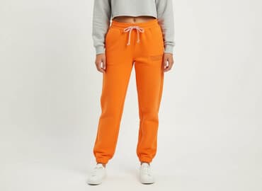 adidas spodnie pomarańczowe: Spodnie dresowe damskie, rozmiar S — 5