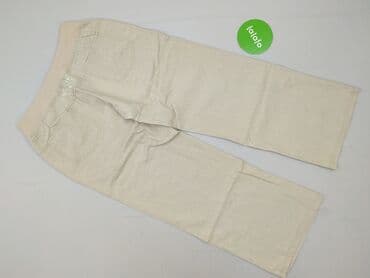 joggery lniane damskie: Spodnie damskie, rozmiar S — 3