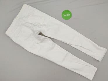 biale szerokie jeansy: UP2Fashion, Jeansy damskie, rozmiar L — 3