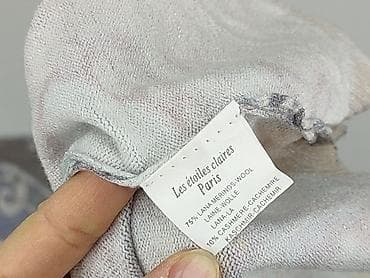 adagio sweter kaszmir: Les étoiles claires Paris, Sweter damski, rozmiar XL — 5