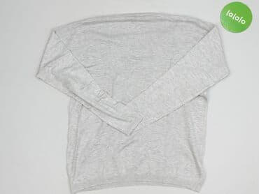 czarna sukienka i szary sweter: Inextenso, Sweter damski, rozmiar S — 3