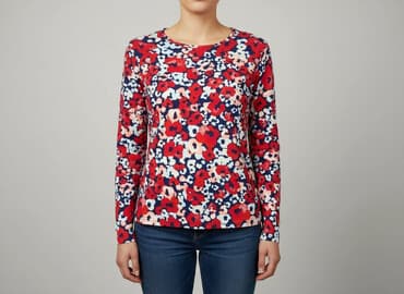 bluzka w kwiaty new yorker: Bonprix, Bluzka damska, rozmiar L — 6