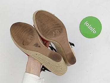 klapki deezee na platformie: Sandały damskie, rozmiar 40 — 4