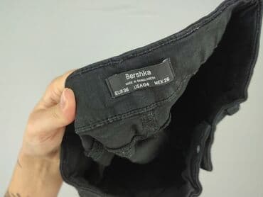 spodnie woskowane bershka: Bershka, Jeansy damskie, rozmiar S — 4