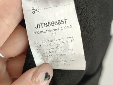 shein czarne bluzki: Shein, Bluzka damska, rozmiar M — 6