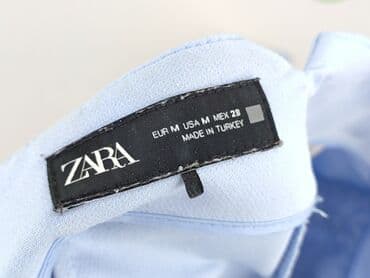 Ubrania damskie: Zara, Spodnie materiałowe damskie, rozmiar M — 4