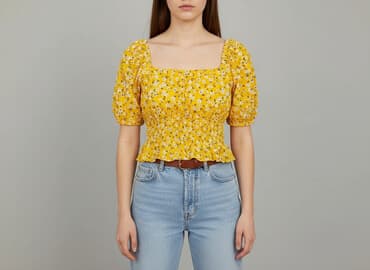 żółta bluzka sinsay: Sinsay, Жіноча блуза, розмір M — 1