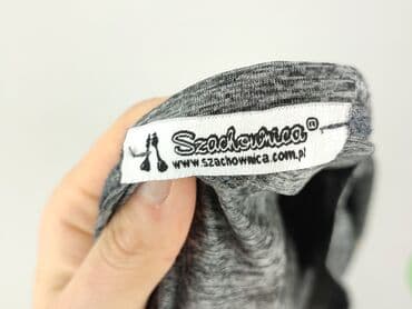 srebrna marynarka damska: SZACHOWNICA, Bluzka damska, rozmiar XL — 4