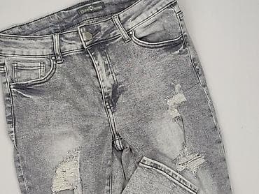 jeansy flare: Jeansy damskie, rozmiar L — 1