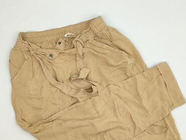 Material trousers for women, size M