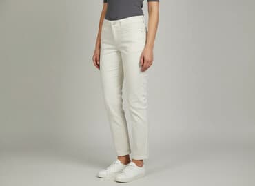 buty na koturnie deichmann: CAMBIO, Spodnie materiałowe damskie, rozmiar S — 6