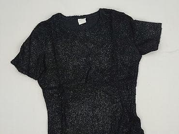 czarny tshirt: Bluzka damska, rozmiar S — 1