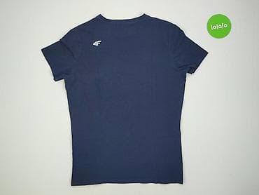 polyester undershirts: 4F, Koszulka dla mężczyzn, rozmiar L — 4