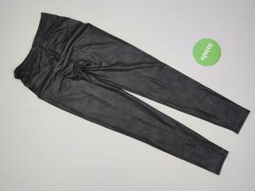 legginsy krótkie ciążowe: Legginsy Ze skóry ekologicznej damskie, rozmiar S — 2