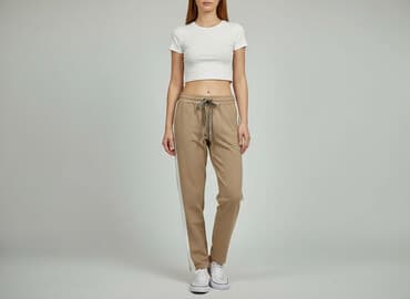 spodnie dresowe czerwone: Spodnie dresowe damskie, rozmiar S — 1