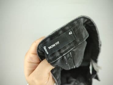 srebrne legginsy: Jeans for women, XL — 4