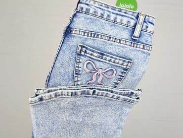 koszulka pocahontas: Spodnie jeansowe, 14 lat, 158/164, stan - Idealny — 5