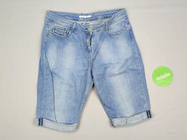 spodenki jeansowe z wysokim stanem pull and bear: Szorty damskie, rozmiar XL — 2